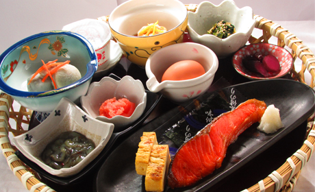 写真:和朝食